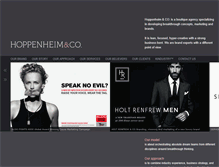 Tablet Screenshot of hoppenheimandco.com